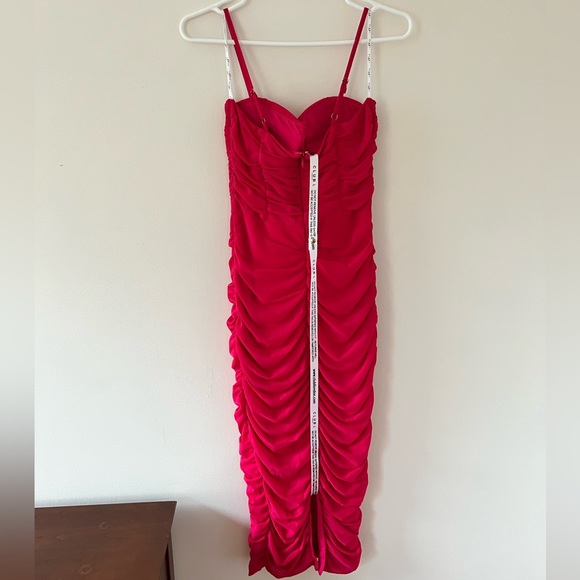 CLUB L LONDON NWT pink bodycon dress size US 4 - Picture 2 of 8